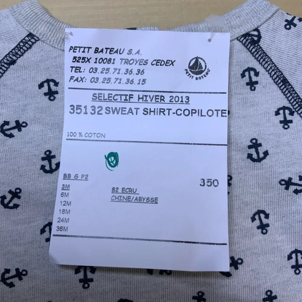 Petit Bateau Long Sleeve Sweatshirt